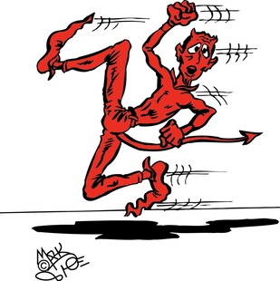红色恶魔动态形象