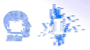 科技感人脑数据化图像