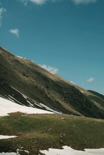 高山雪景