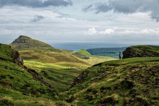 苏格兰高地壮美自然风光
