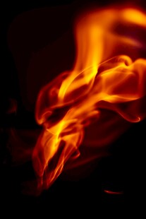 燃烧的火焰