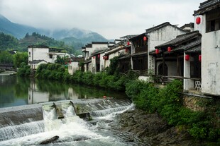 江南水乡古村落美景