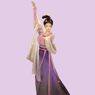古典女子优雅起舞