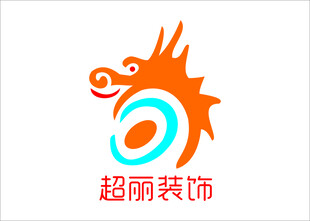 超丽装饰公司标志设计