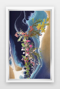 抽象花卉艺术画