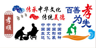 关爱老人文化墙