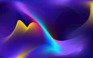 梦幻炫彩流体背景图案