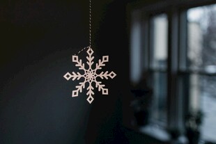 精致雪花挂饰