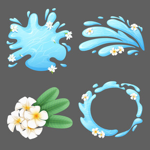 水花