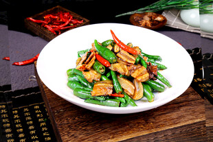 青椒炒肉