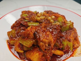 美味红烧豆腐 炒馕