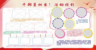 活动掠影展板