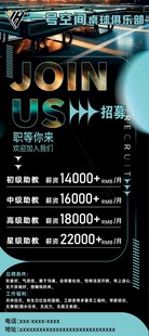 加入我们招聘海报