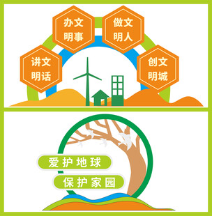 文明城市文化墙