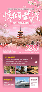 浪漫樱花季旅游网站页面