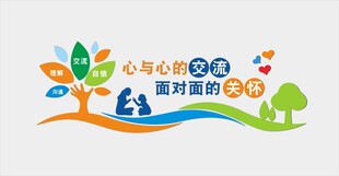 心理健康文化墙