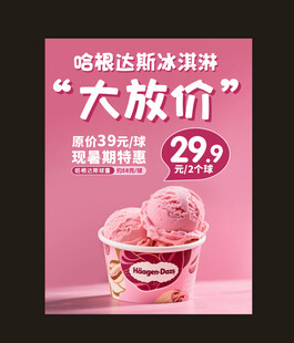 冰淇淋海报