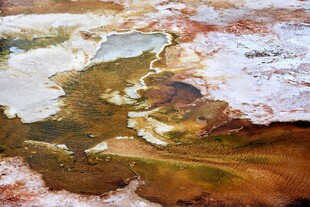 多彩大地纹理景观