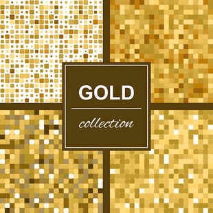 金色马赛克图案收藏