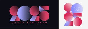 2025创意数字设计元素