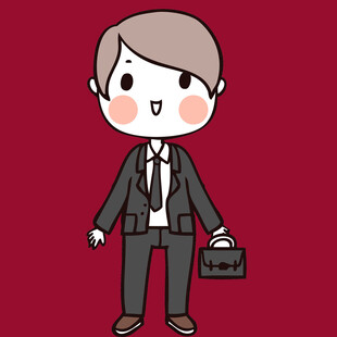卡通商务男士形象