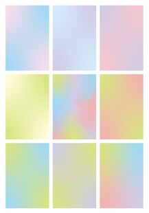 多彩渐变模糊背景图案