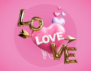 爱心LOVE素材