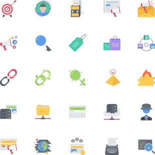 办公与创意图标 