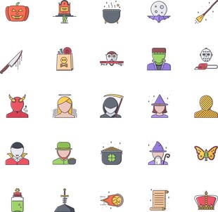 万圣节图标 