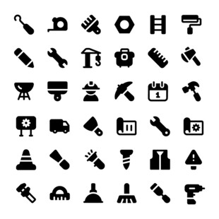 多样工具图标 