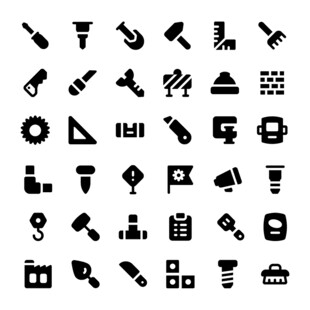 多样工具图标 