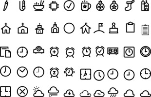 实用简约图标 