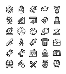 教育学习类图标 