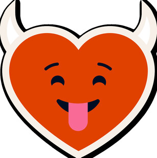 爱心小恶魔表情