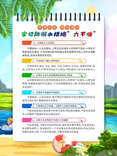 夏日清凉饮品促销海报