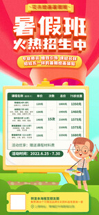 招生海报 
