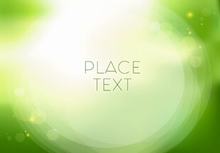 绿色梦幻光晕背景图