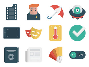 娱乐与生活图标 