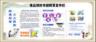 毒品宣传栏