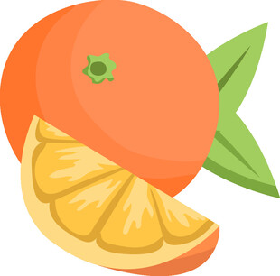 新鲜橙子