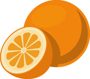新鲜橙子