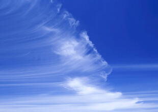 梦幻卷云天际独特美景