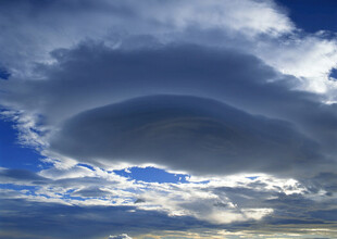 壮观积雨云景观