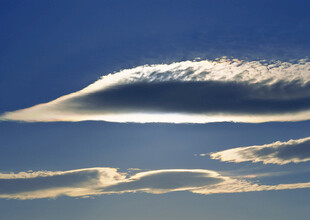 壮观奇异的天空云层景象