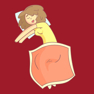 熟睡的女子