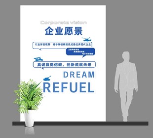 企业愿景文化墙