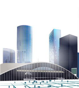 现代城市建筑景观