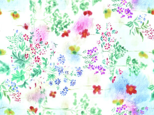 手绘花 