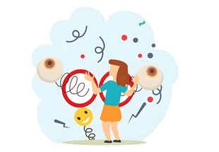 女孩拒绝不良诱惑