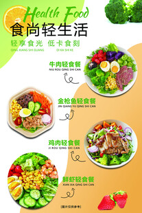 食尚轻生活美食海报